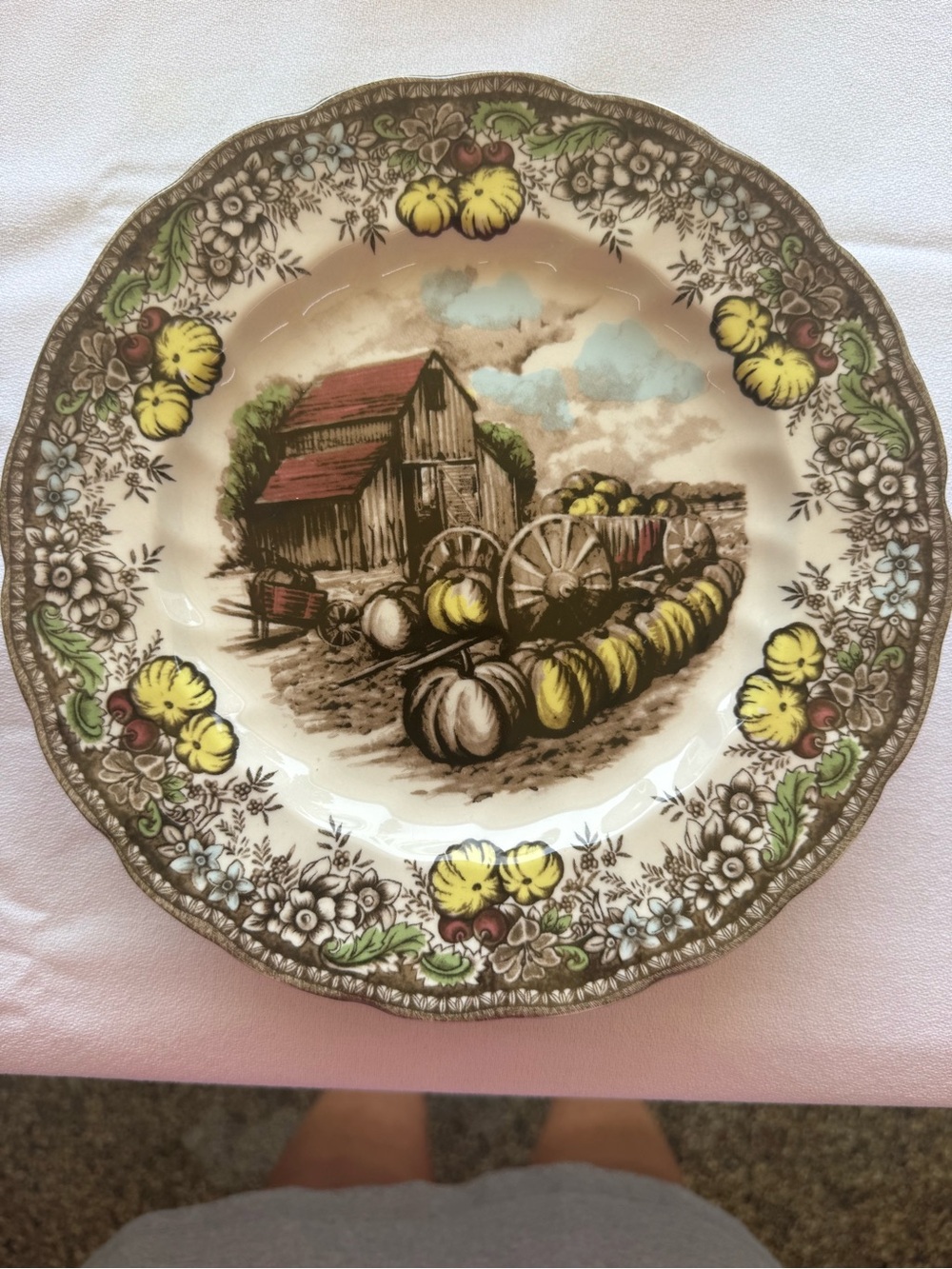 Johnson Bros. The Friendly Village Plates
